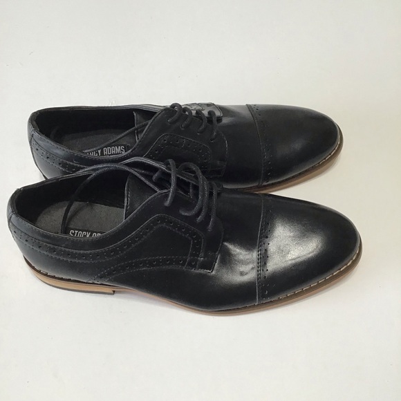 Black Stacy Adams size 5M - Picture 1 of 4